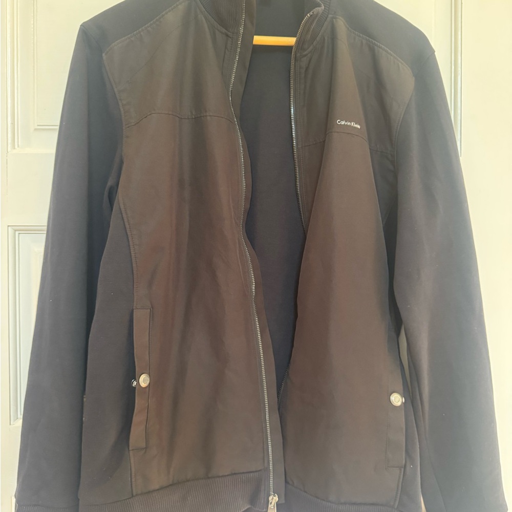 Calvin Klein Men's Black Lightweight Jacket
